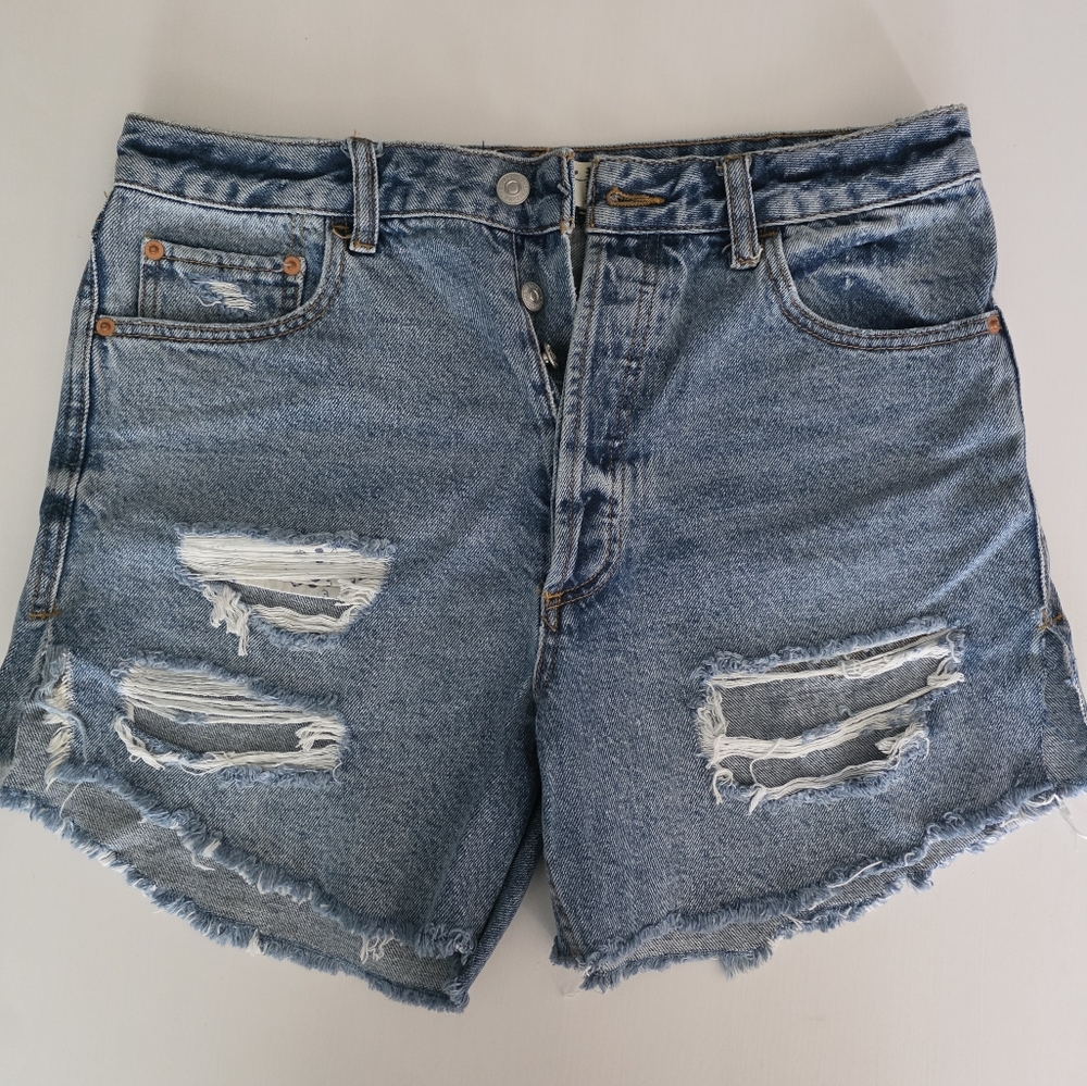 Free People - Denim Shorts - Size 28 NWOT